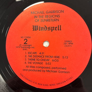 Michael Garrison ‎– In The Regions Of Sunreturn LP (NM)