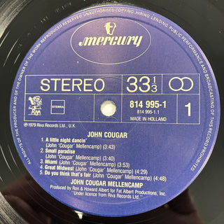 John Cougar ‎– John Cougar  LP mit OIS (NM)