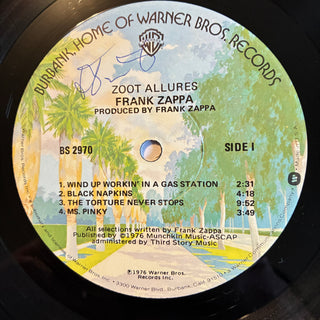 Frank Zappa ‎– Zoot Allures