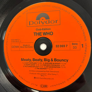 The Who ‎– Meaty Beaty Big And Bouncy LP (NM)