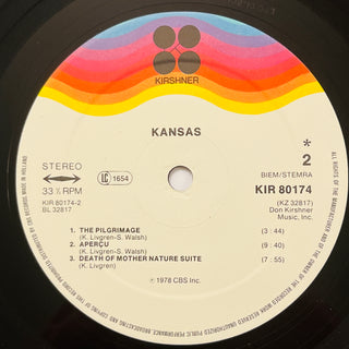 Kansas  ‎– Kansas LP mit OIS (VG+)