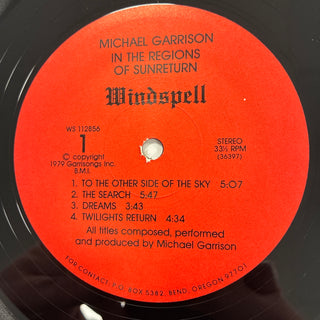 Michael Garrison ‎– In The Regions Of Sunreturn LP (NM)
