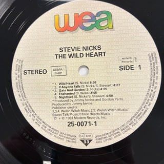 Stevie Nicks ‎– The Wild Heart LP mit OIS und Beiblatt (VG+)