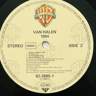 Van Halen ‎– 1984 LP mit OIS (NM)