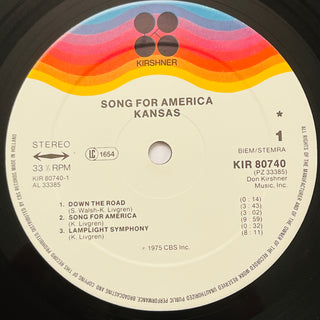 Kansas ‎– Song For America LP mit OIS (NM)