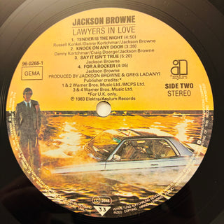 Jackson Browne ‎– Lawyers In Love LP mit OIS (VG+)