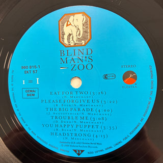 10,000 Maniacs ‎– Blind Man's Zoo LP mit OIS und Beiblatt (NM)