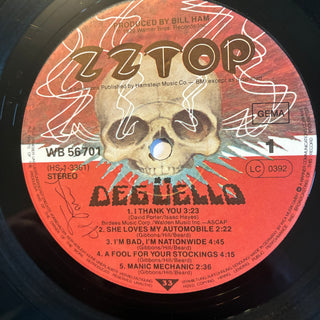 ZZ Top ‎– Degüello LP mit OIS (NM)