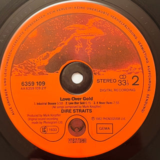 Dire Straits ‎– Love Over Gold mit OIS (VG+)