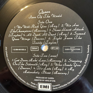 Queen – News Of The World LP mit OIS (VG+)