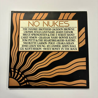 Various ‎– No Nukes - From The Muse Concerts For A Non-Nuclear Future - Madison Square Garden - September 19-23, 1979 - 3x LPs mit OIS und Beiblatt (NM)