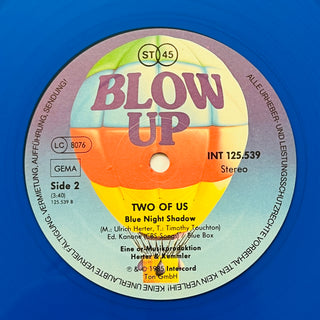 Two Of Us ‎– Blue Night Shadow Maxi-Single - Blue Transparent Vinyl (NM)