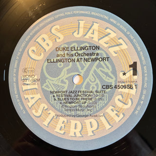 Duke Ellington And His Orchestra ‎– Ellington At Newport LP mit OIS (VG+)