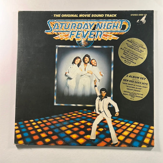 Various ‎– Saturday Night Fever (The Original Movie Sound Track) Doppel LP mit Beiblatt (VG+)