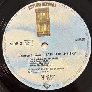 Jackson Browne – Late For The Sky LP (NM)