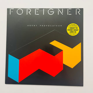 Foreigner ‎– Agent Provocateur LP mit OIS mit Beiblatt (VG+)