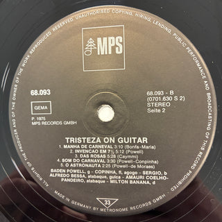 Baden Powell ‎– Tristeza On Guitar LP (NM)