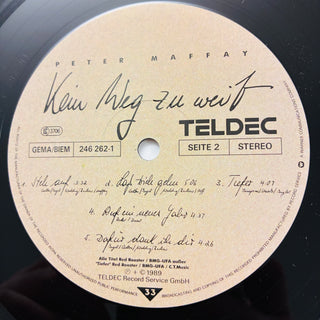 Peter Maffay ‎– Kein Weg Zu Weit LP (NM)