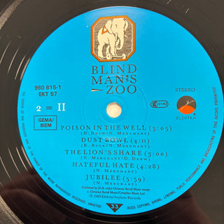 10,000 Maniacs ‎– Blind Man's Zoo LP mit OIS und Beiblatt (NM)