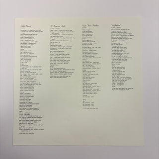 Stevie Nicks ‎– The Wild Heart LP mit OIS und Beiblatt (VG+)
