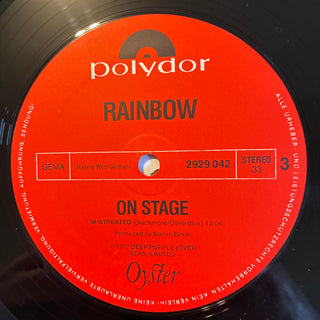 Rainbow – On Stage Doppel LP mit OIS (NM)