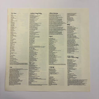 Suzanne Vega ‎– Solitude Standing LP mit OIS (NM)