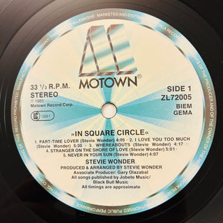 Stevie Wonder ‎– In Square Circle LP (NM)