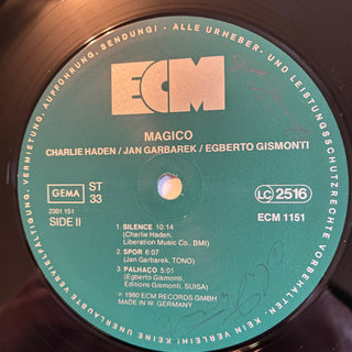 Charlie Haden, Jan Garbarek, Egberto Gismonti ‎– Magico LP (NM)