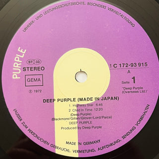 Deep Purple ‎– Made In Japan Doppel LP (NM)