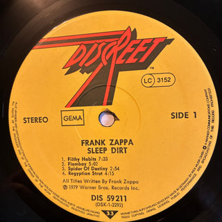 Frank Zappa – Sleep Dirt LP (NM)