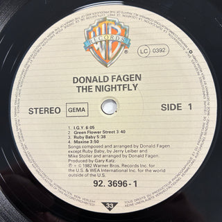 Donald Fagen ‎– The Nightfly LP mit OIS (VG+)