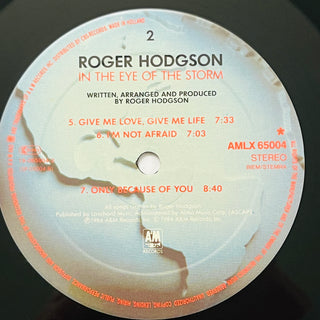 Roger Hodgson ‎– In The Eye Of The Storm LP mit OIS (NM)