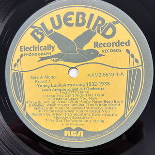 Louis Armstrong ‎– Young Louis Armstrong / 1932-1933 Doppel LP (NM)