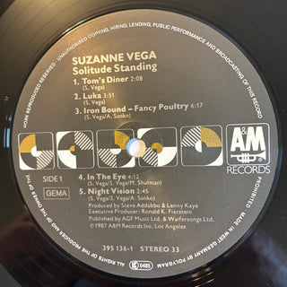 Suzanne Vega – Solitude Standing LP mit OIS (NM)