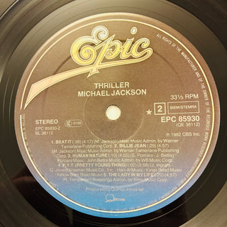 Michael Jackson ‎– Thriller LP mit OIS (VG+)