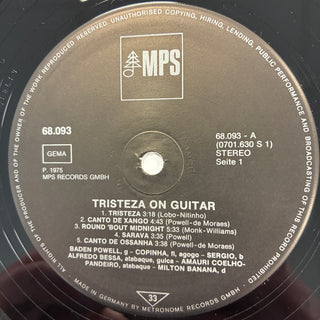 Baden Powell ‎– Tristeza On Guitar LP (NM)