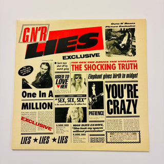 Guns N' Roses ‎– G N' R Lies LP (NM)