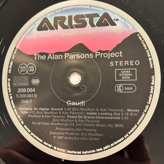 The Alan Parsons Project ‎– Gaudi LP mit OIS (NM)