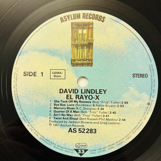 David Lindley – El Rayo-X LP mit OIS (NM)