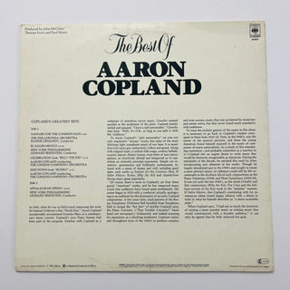 Aaron Copland ‎– The Best Of Aaron Copland LP (NM) - schallplattenparadis