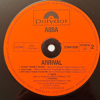 ABBA ‎– Arrival LP mit Beiblatt (VG+) - schallplattenparadis