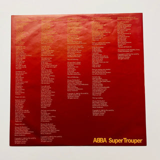 ABBA ‎– Super Trouper LP mit OIS (VG+) - schallplattenparadis