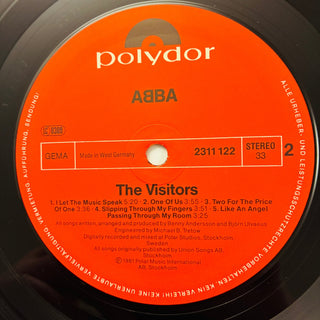 ABBA ‎– The Visitors LP mit OIS (NM) - schallplattenparadis