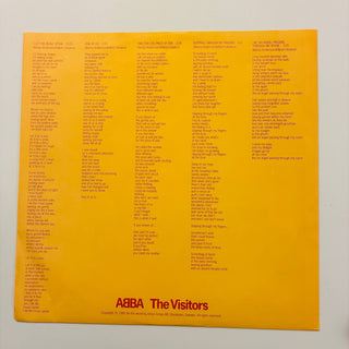 ABBA ‎– The Visitors LP mit OIS (NM) - schallplattenparadis