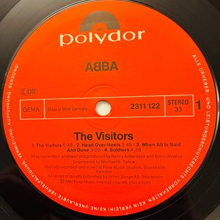 ABBA ‎– The Visitors LP mit OIS (NM) - schallplattenparadis