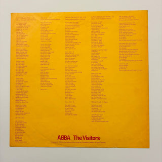 ABBA ‎– The Visitors LP mit OIS (VG+) - schallplattenparadis