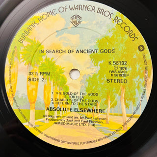 Absolute Elsewhere ‎– In Search Of Ancient Gods LP (NM) - schallplattenparadis