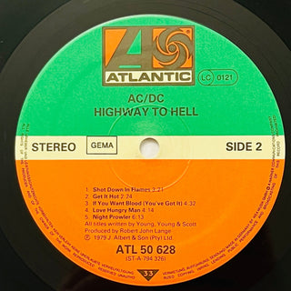 AC/DC ‎– Highway To Hell LP (NM) - schallplattenparadis