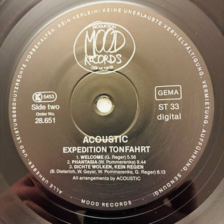 Acoustic ‎– Expedition Tonfahrt LP (NM) - schallplattenparadis