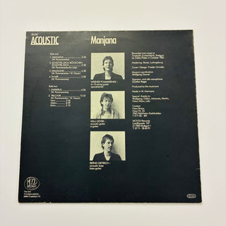 Acoustic, Werner Pommerenke, Willi Geyer, Bernd Dietrich ‎– Manjana LP mit OIS (NM) - schallplattenparadis